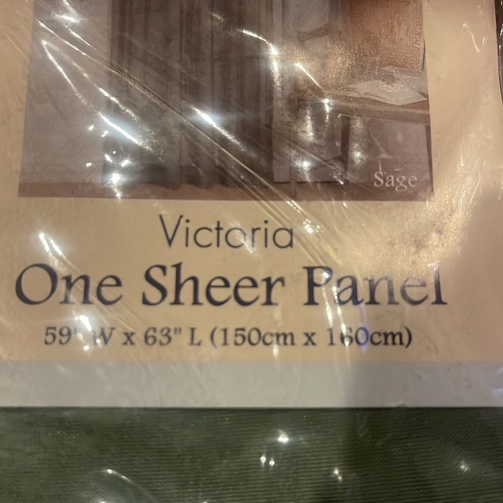 Ellery Homestyles Victoria One Sheer Panel - Picture 2 of 4